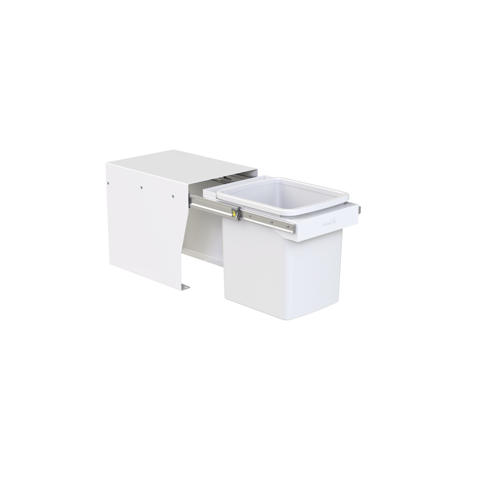 Compact Bin Storage - 1 x 15 Litre Bucket Floor Mounted - Handle Pull gallery detail image