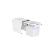 Compact Bin Storage - 1 x 15 Litre Bucket Floor Mounted - Handle Pull gallery detail image