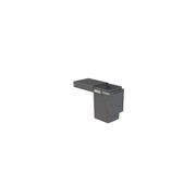 Compact Bin Storage - 1 x 20 Litre Bucket - Cinder - Door Pull gallery detail image