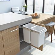 Compact Bin Storage - 2 x 20 Litre Bucket - Handle Pull gallery detail image