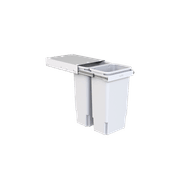 Compact Bin Storage - 2 x 35 Litre Bucket - Handle Pull gallery detail image