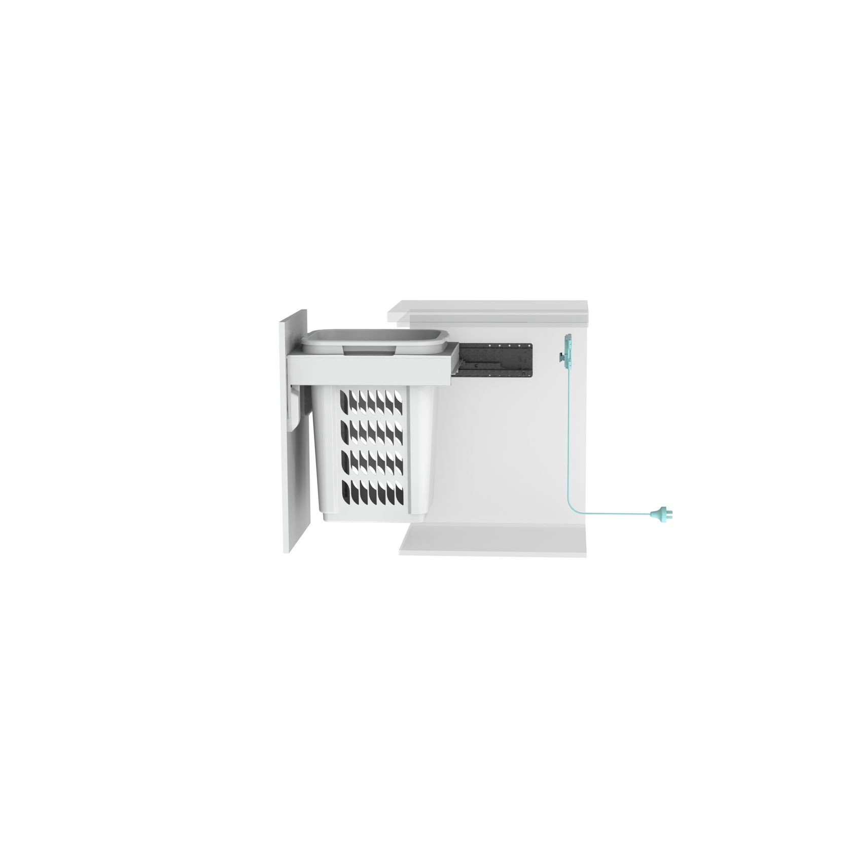 Concelo 1 x 60L Laundry Hamper gallery detail image