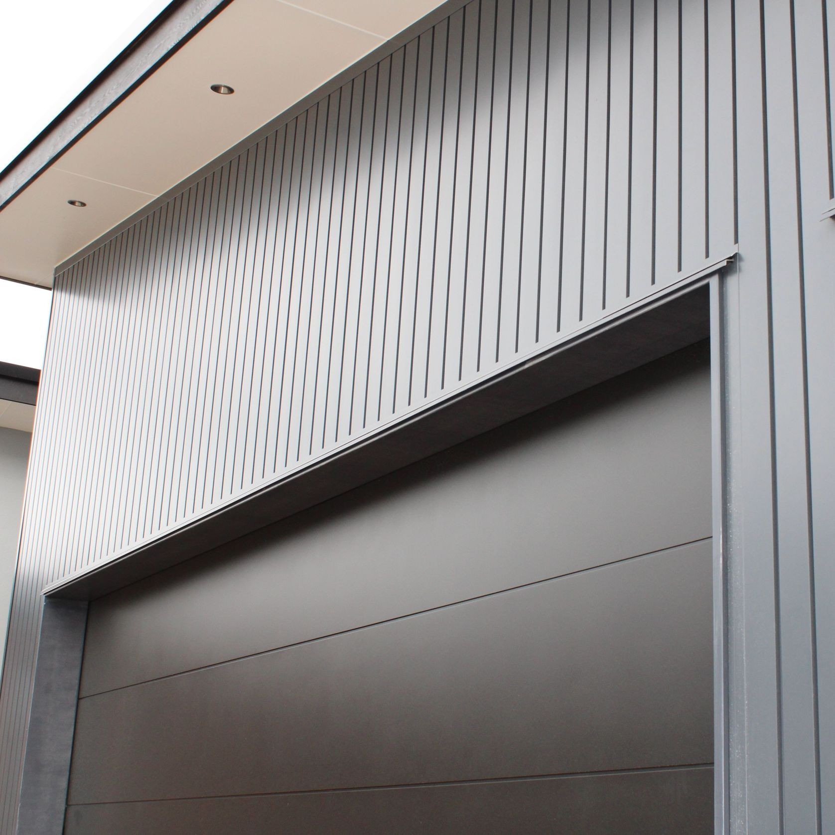 Continuous Aluminium Garage Door gallery detail image