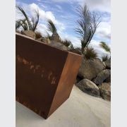 Corten Cube Planter gallery detail image