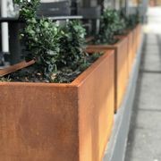 Corten Trough 1200 Planter gallery detail image