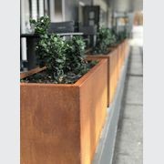 Corten Trough 1200 Planter gallery detail image