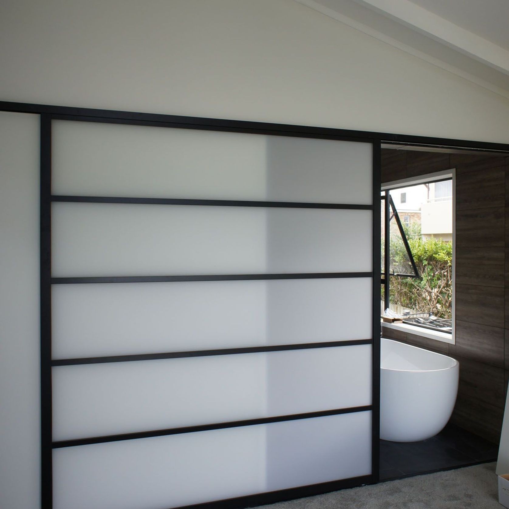 Custom Multi-Panel Sliding Wardrobe Door gallery detail image