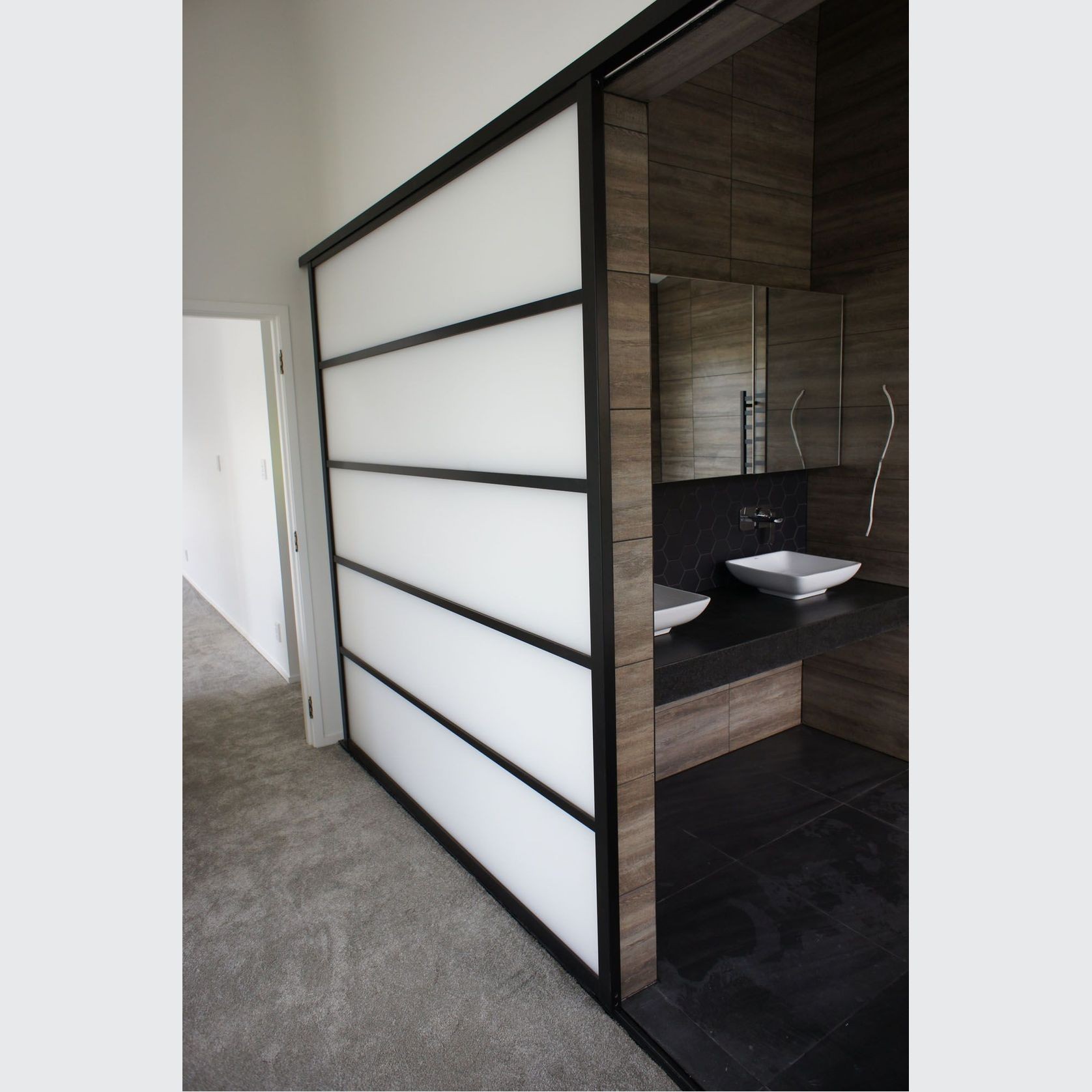 Custom Multi-Panel Sliding Wardrobe Door gallery detail image