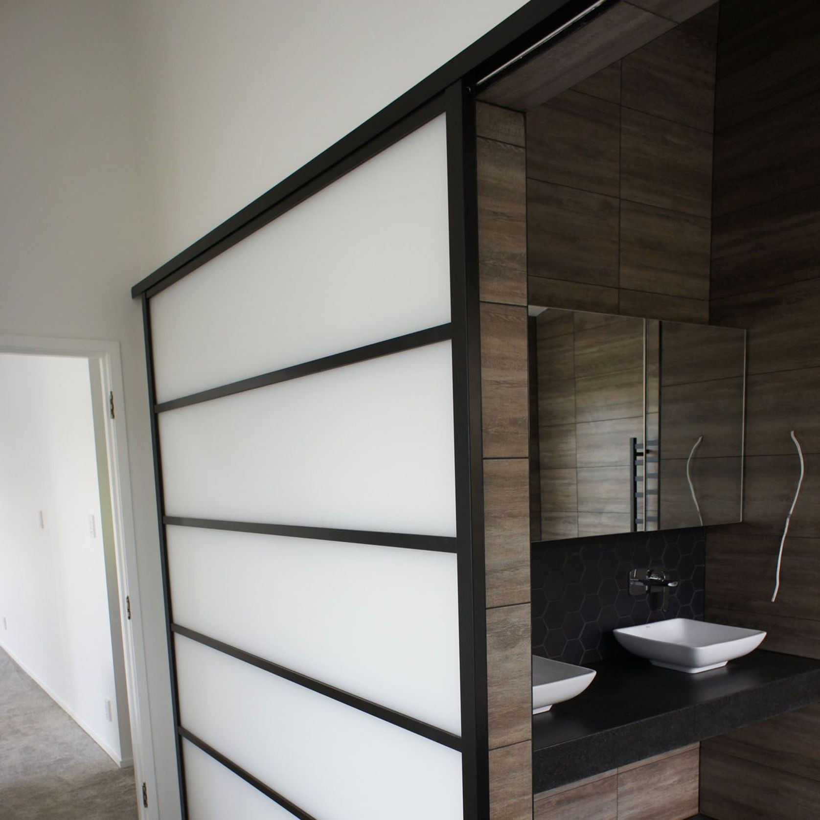 Custom Multi-Panel Sliding Wardrobe Door gallery detail image