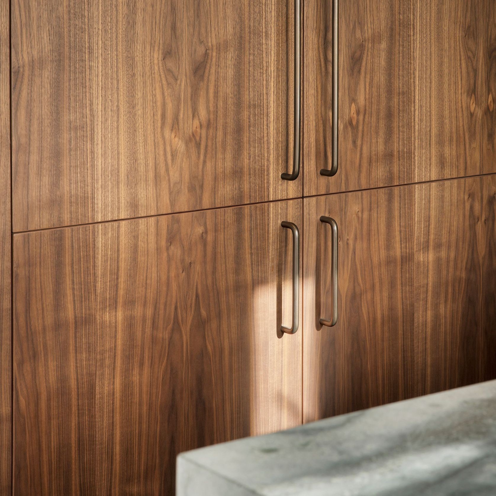 D Pull Handle Series for Hinge Doors or Cabinetry gallery detail image