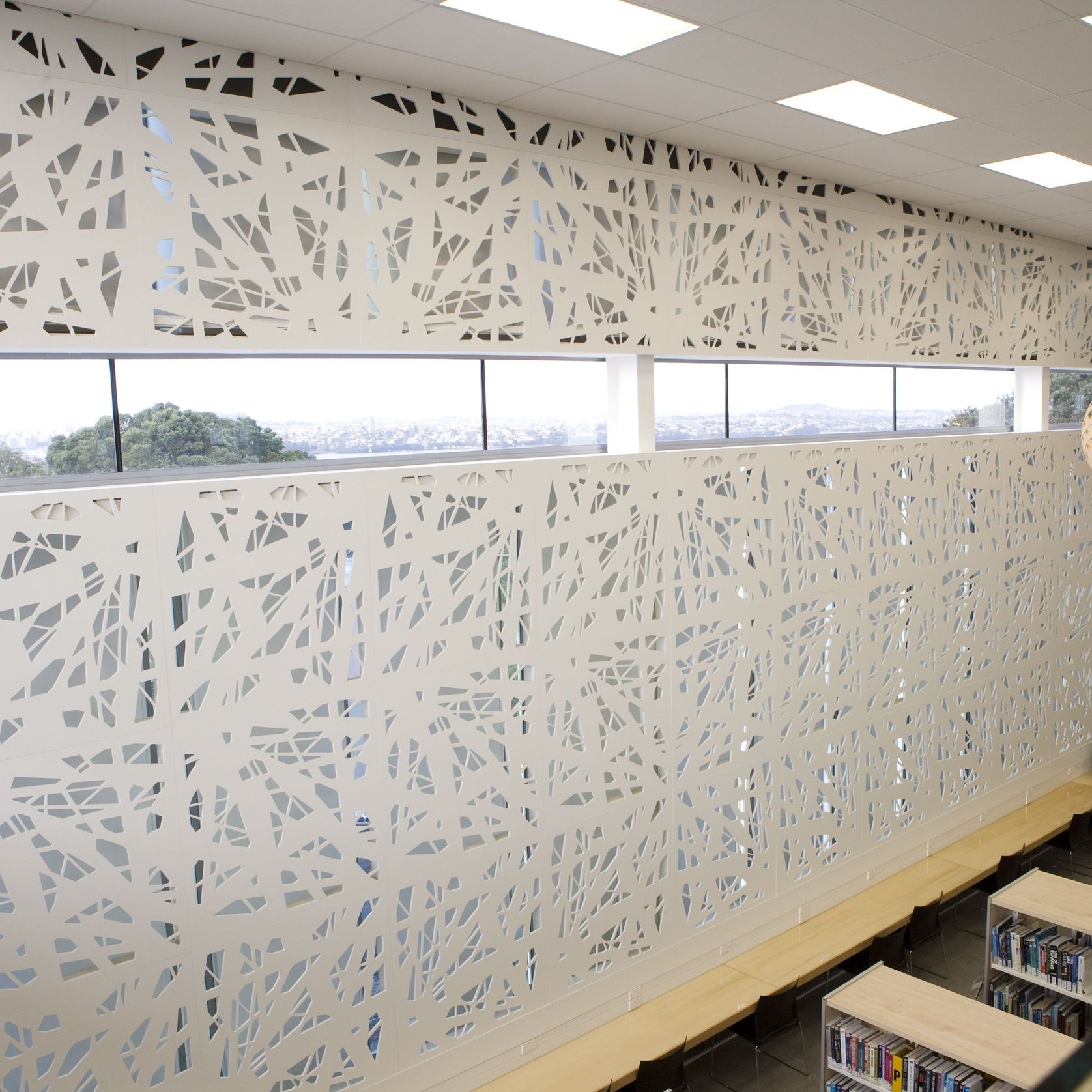 Painted MDF Acoustic Perforations - Big River Panels gallery detail image