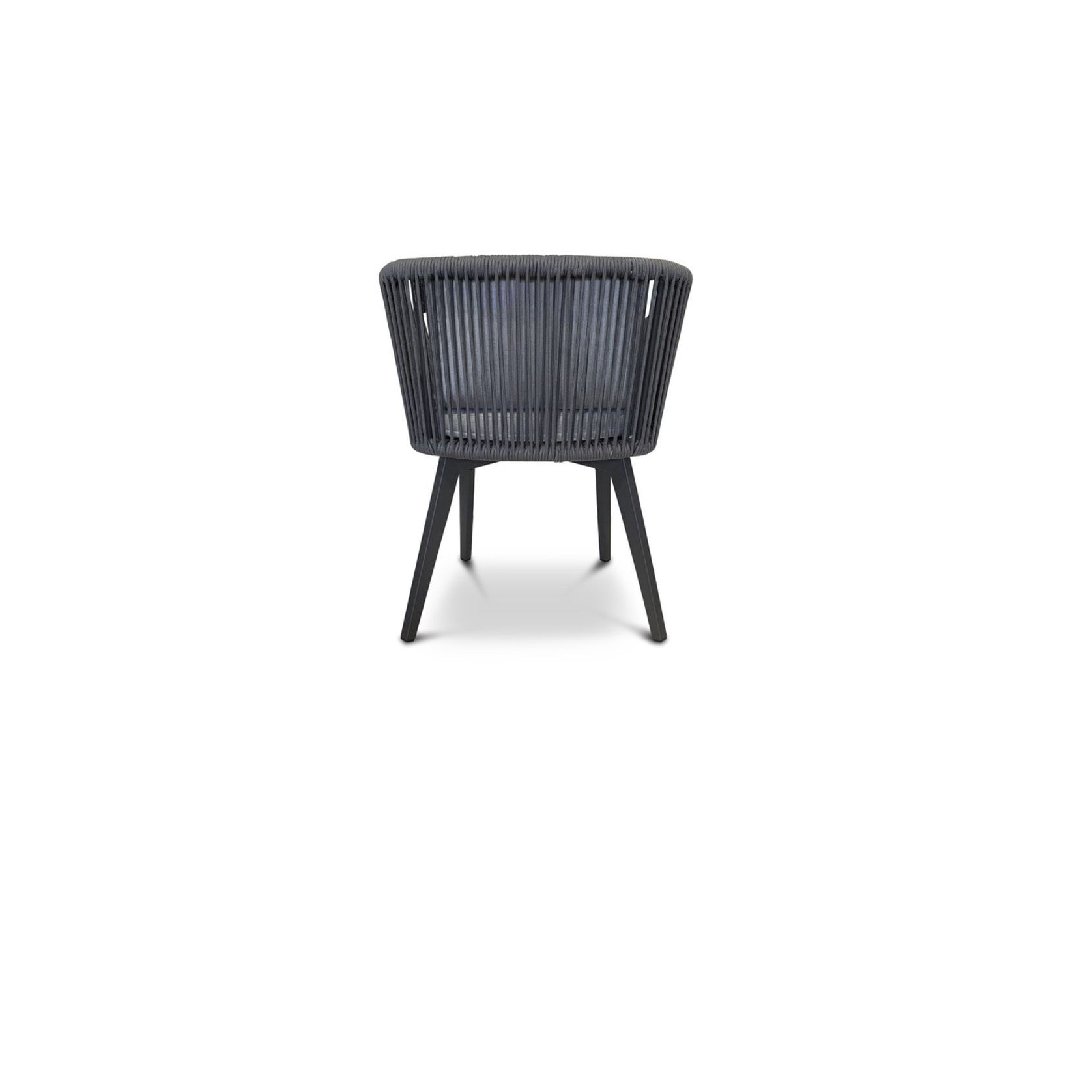 Diva Outdoor Aluminium And Rope Dining Arm Chair gallery detail image