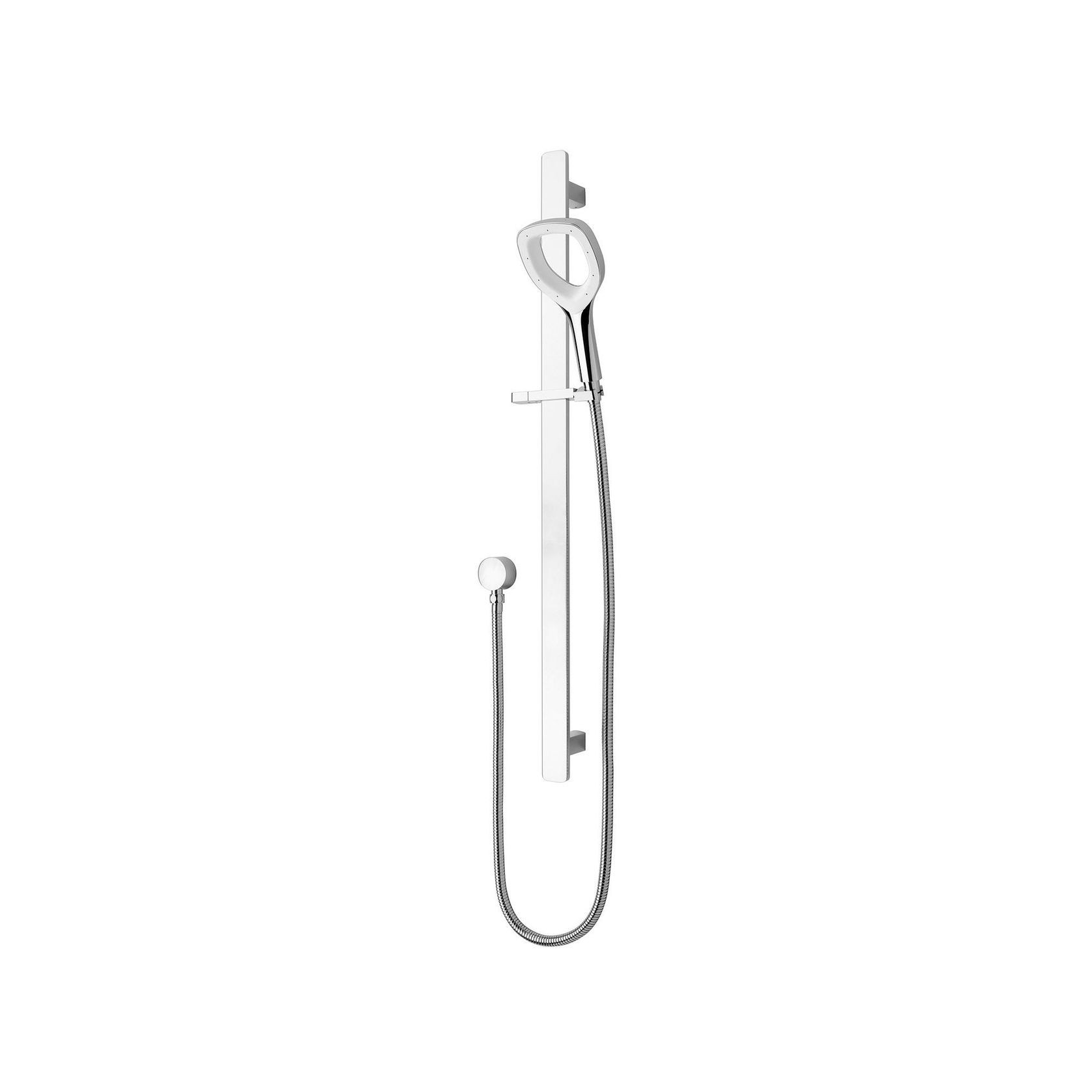 DreamJet Slide Shower Chrome/White VDRM041 gallery detail image