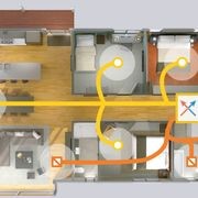 Lossnay VL220 Whole Home Heat Recovery Ventilation gallery detail image