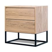 Dune Two-Drawer Bedside gallery detail image