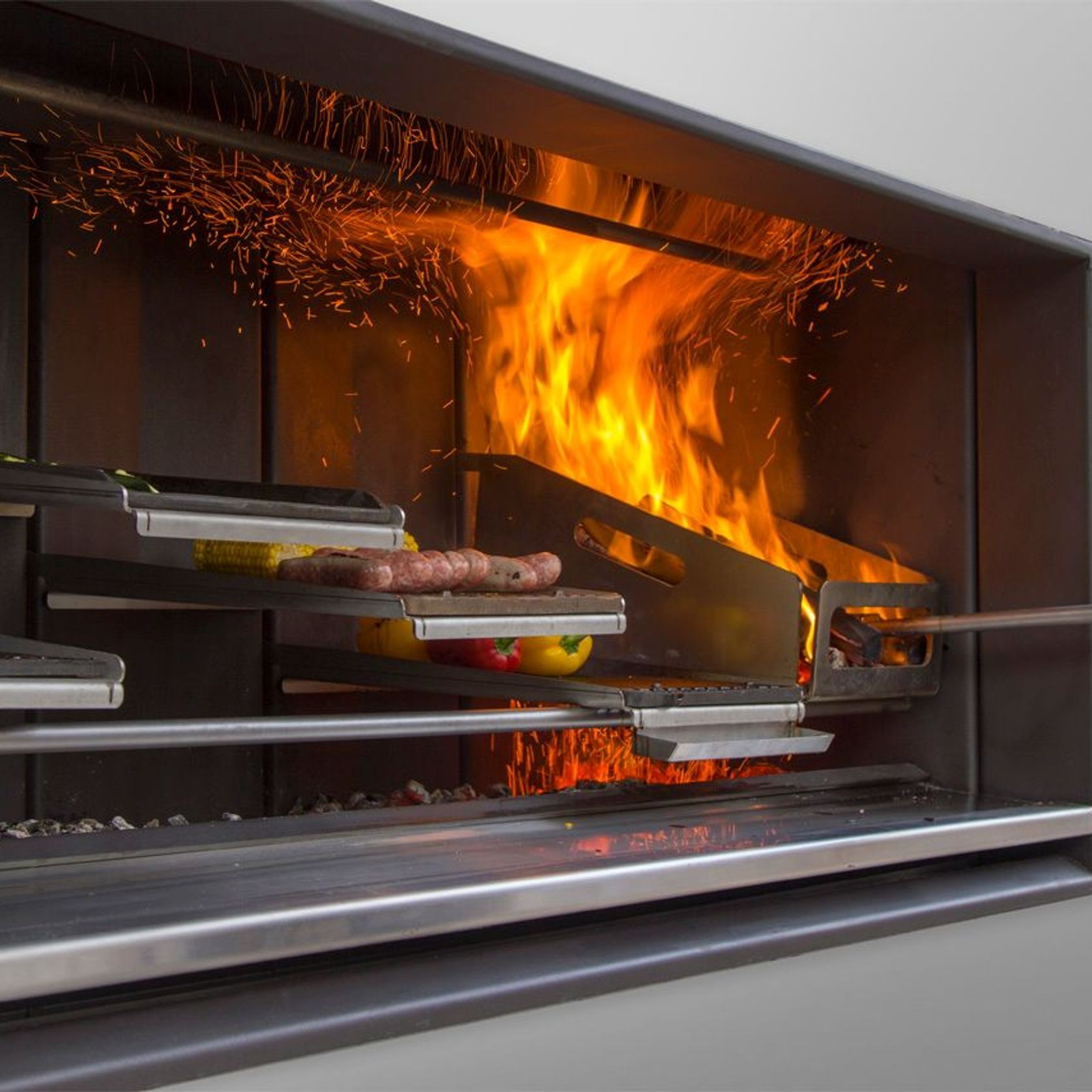 Escea EK1550 Outdoor Fireplace Kitchen gallery detail image