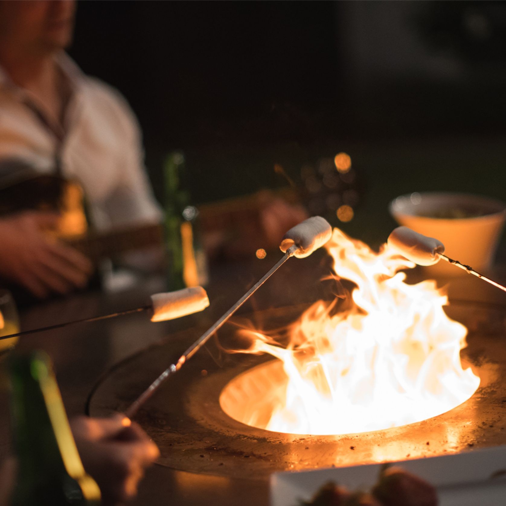 Escea EP1350 Outdoor Wood Fire Table gallery detail image