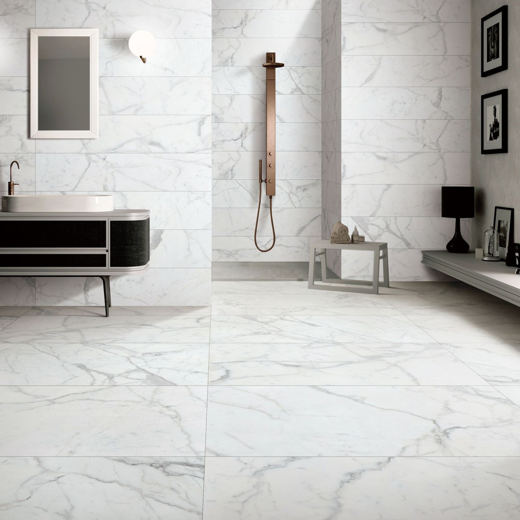 Evo Carrara & Statuario Wall & Floor Tiles | ArchiPro NZ