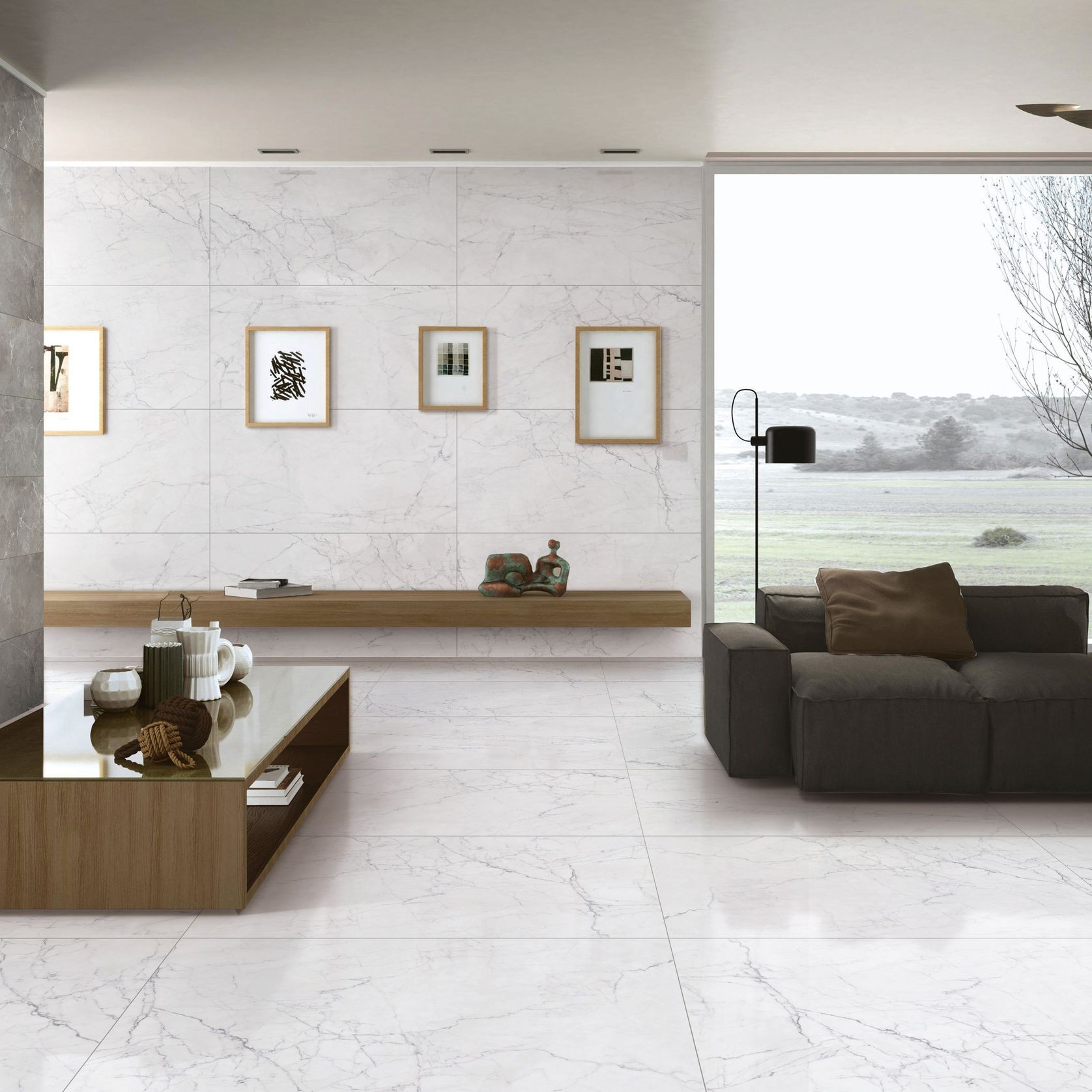 Evo Carrara & Statuario Wall & Floor Tiles gallery detail image