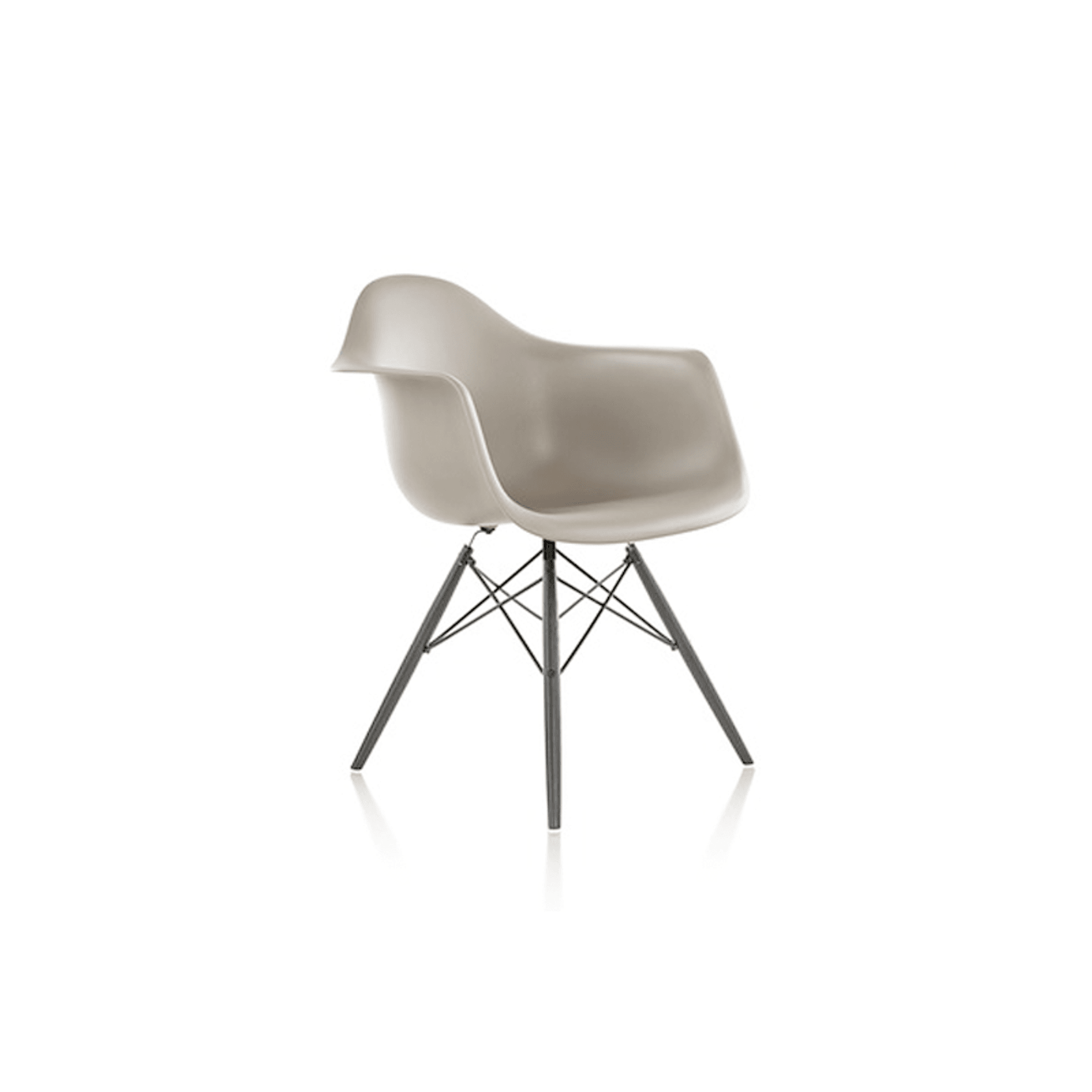 Eames Moulded Plastic Armchair by Herman Miller gallery detail image