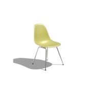 Eames Moulded Plastic Side Chair by Herman MIller gallery detail image