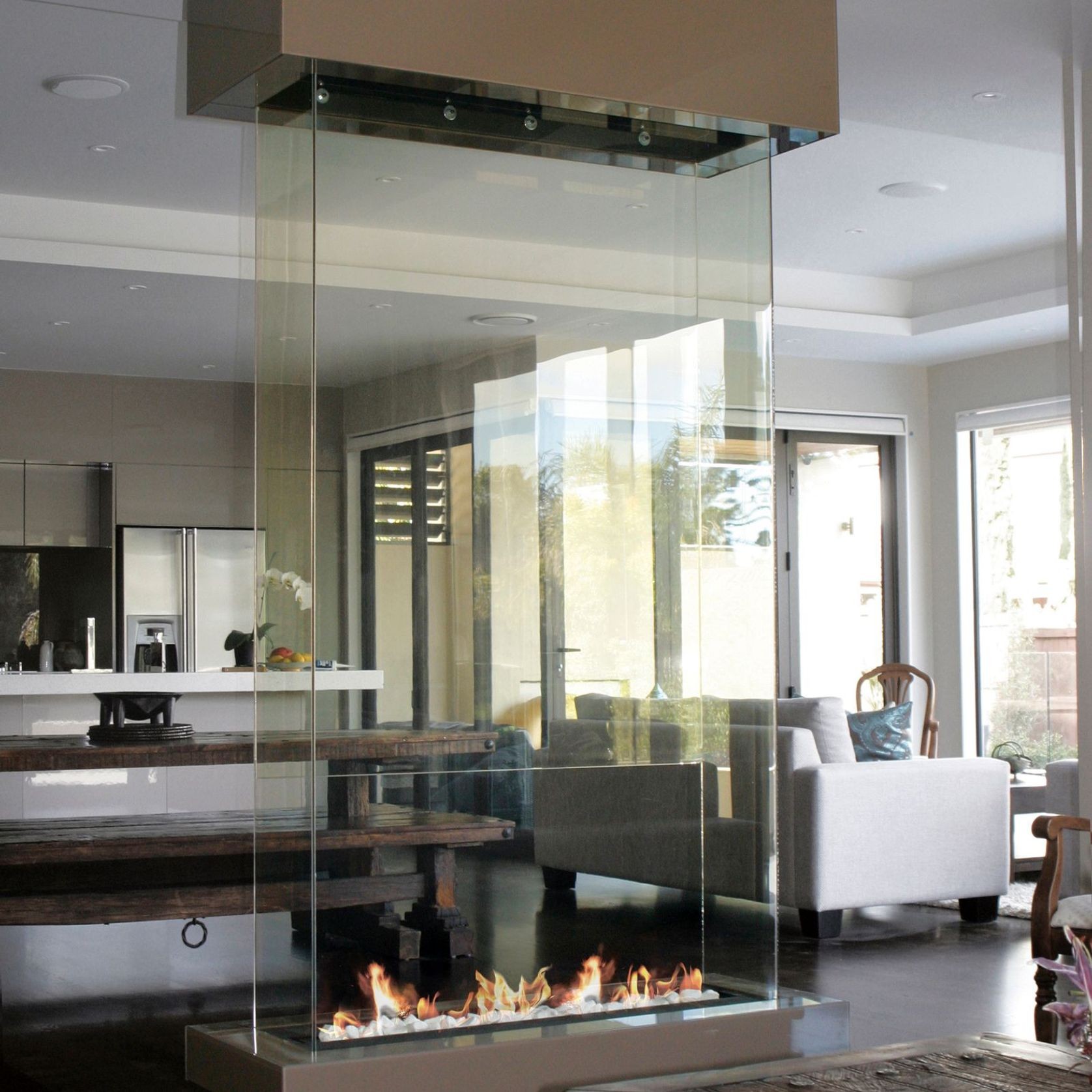Eastside Quattro Fireplace gallery detail image