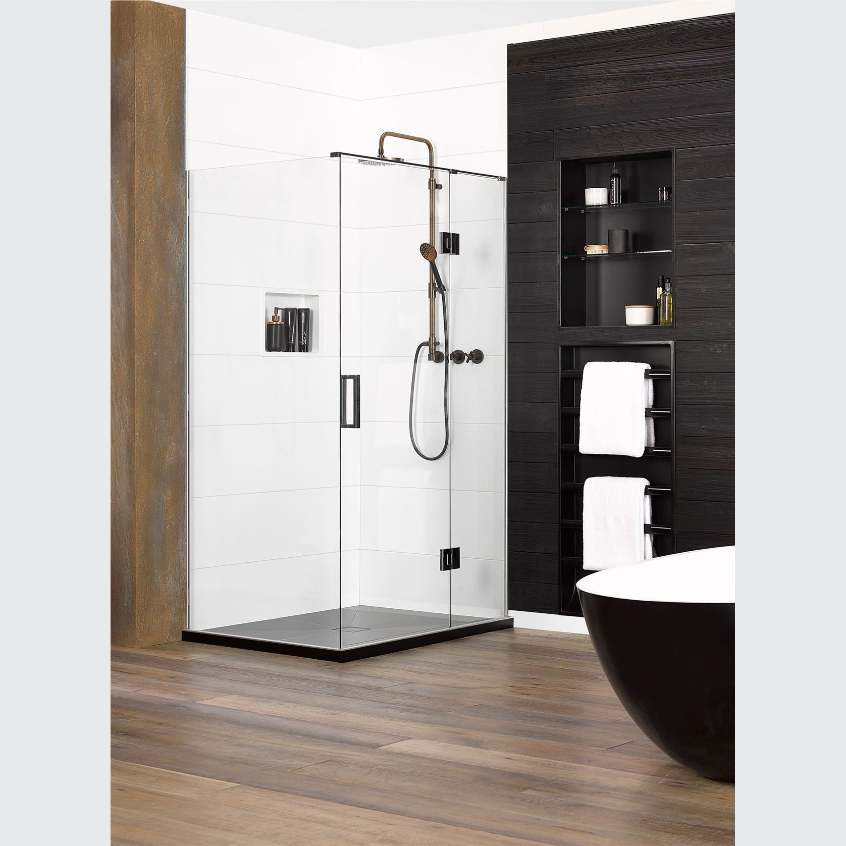 EasyTile 2 Wall Hinged Shower gallery detail image