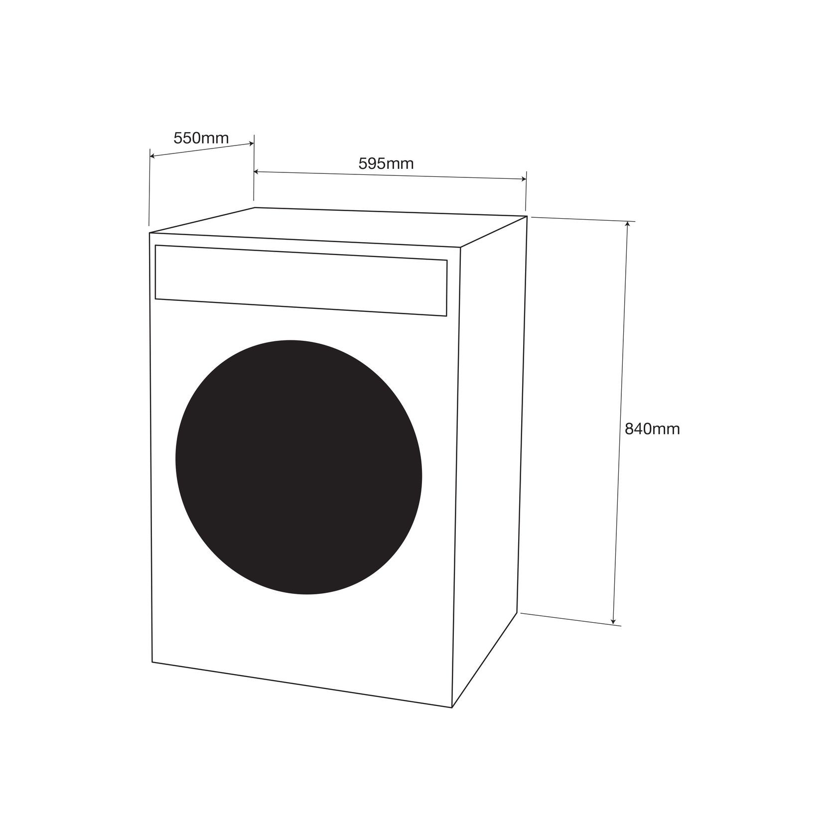 Kleenmaid Eco-Sensitive Front Load Washing Machine gallery detail image