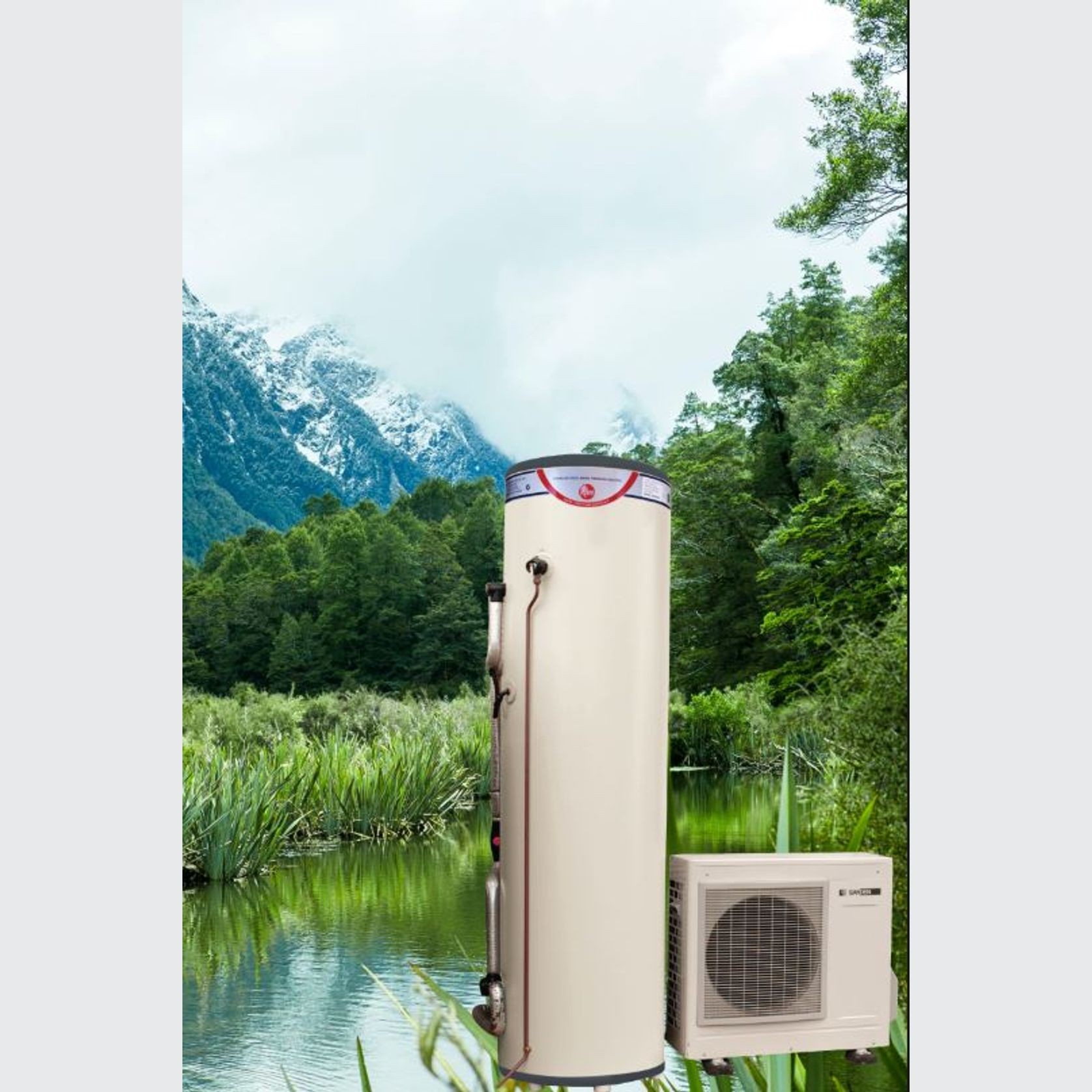 EcoPlus Hot Water Heat Pump System gallery detail image