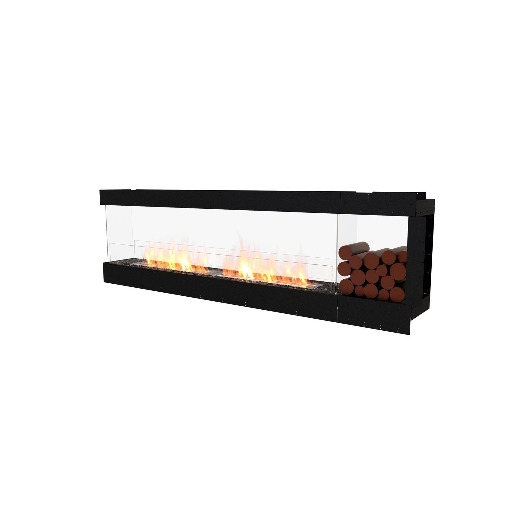 EcoSmart Flex Peninsula 68 Fireplace  gallery detail image