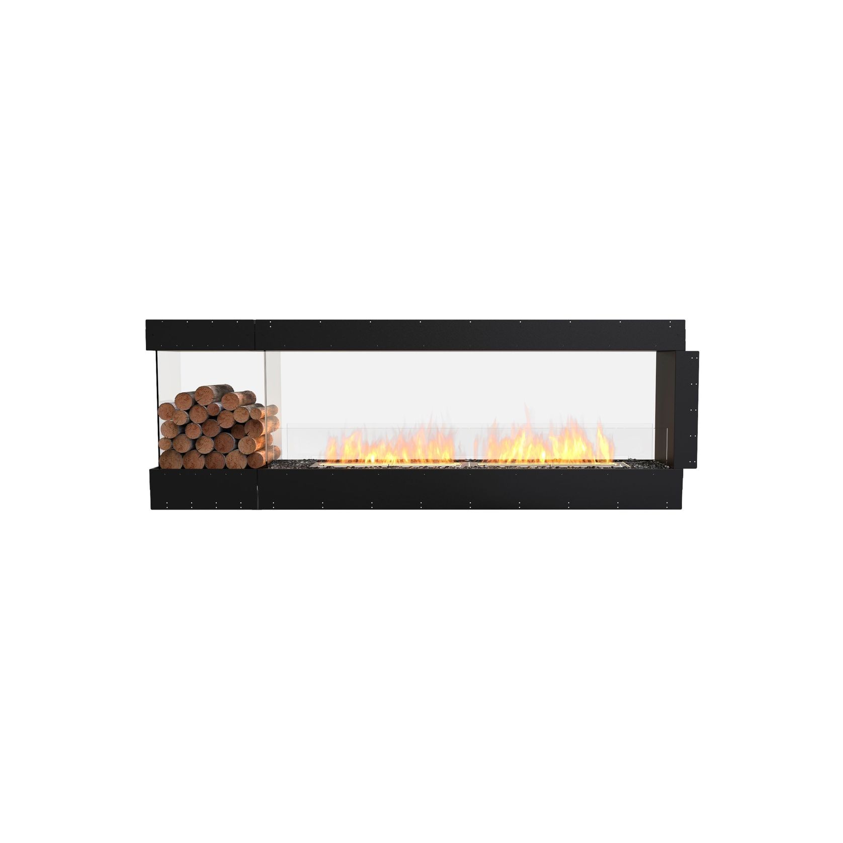 EcoSmart Flex Peninsula 68 Fireplace  gallery detail image