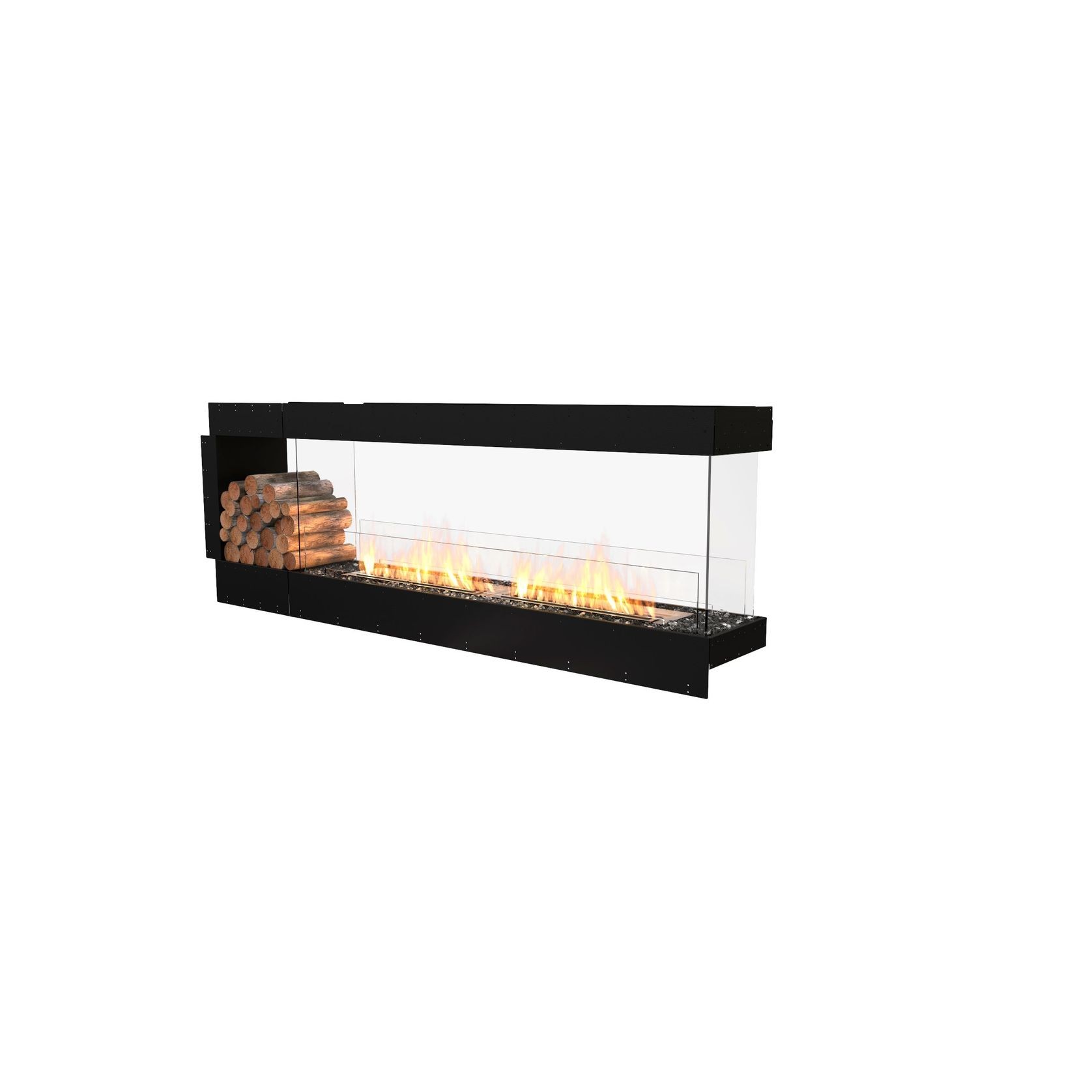 EcoSmart Flex Peninsula 68 Fireplace  gallery detail image