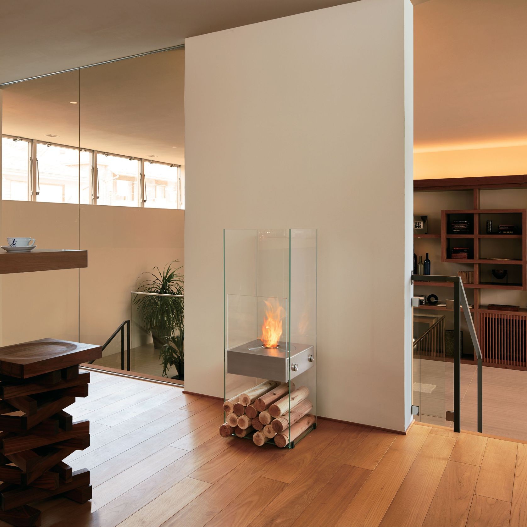 EcoSmart Ghost Bioethanol Fireplace gallery detail image