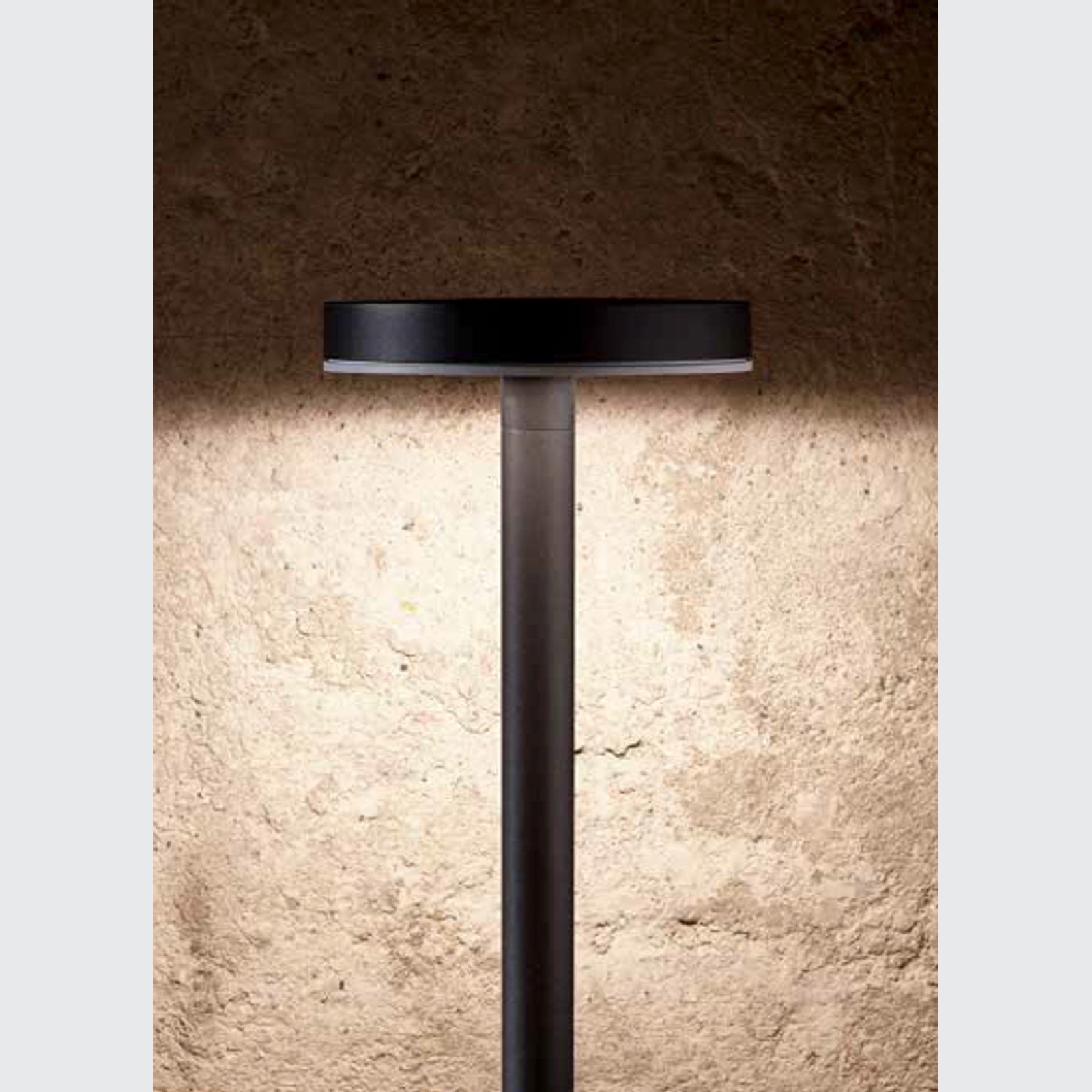 Ekleipsis Outdoor Bollard Lamp by Cariboni gallery detail image
