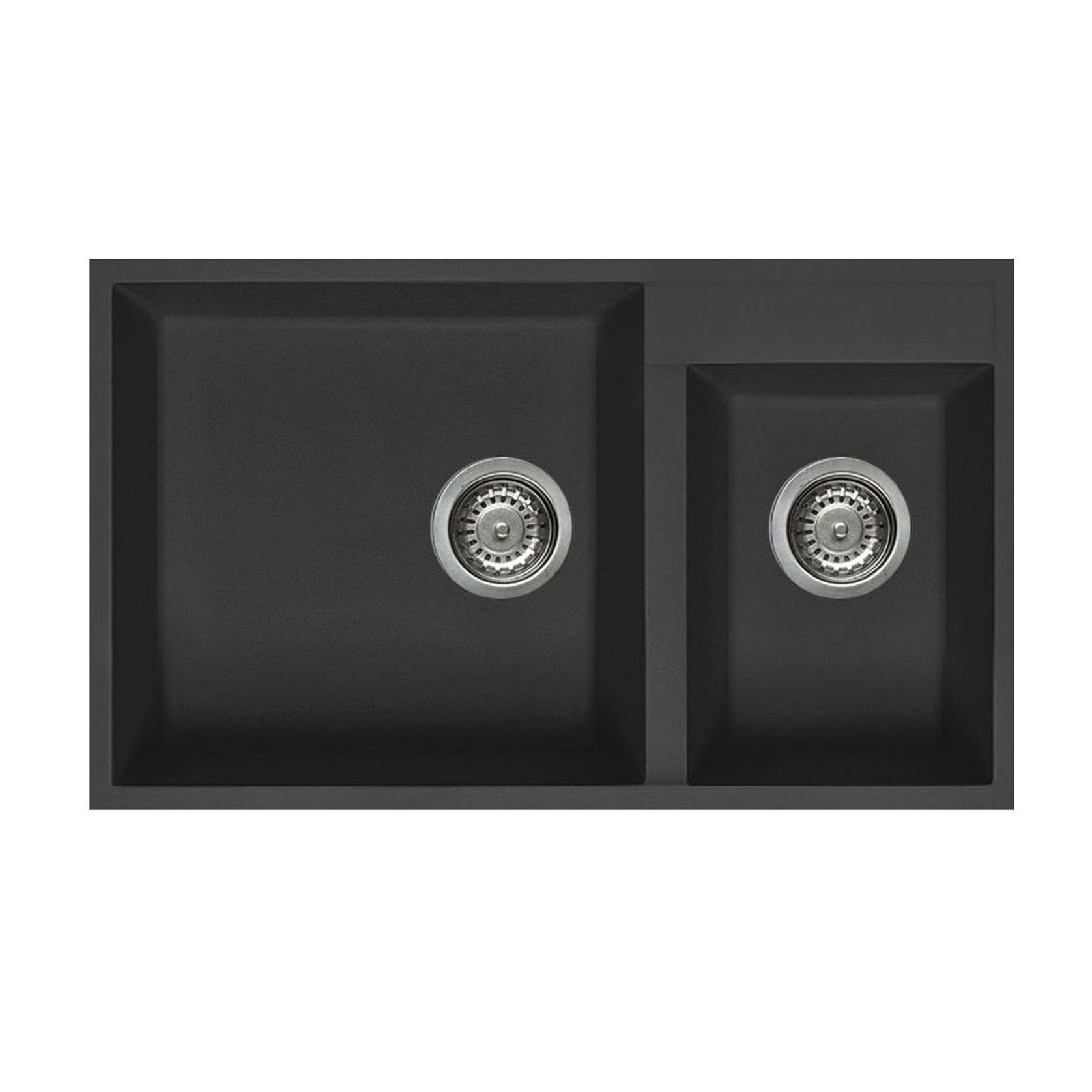 Elleci Granite Undermount Double Sink (ELGQ440-40) gallery detail image
