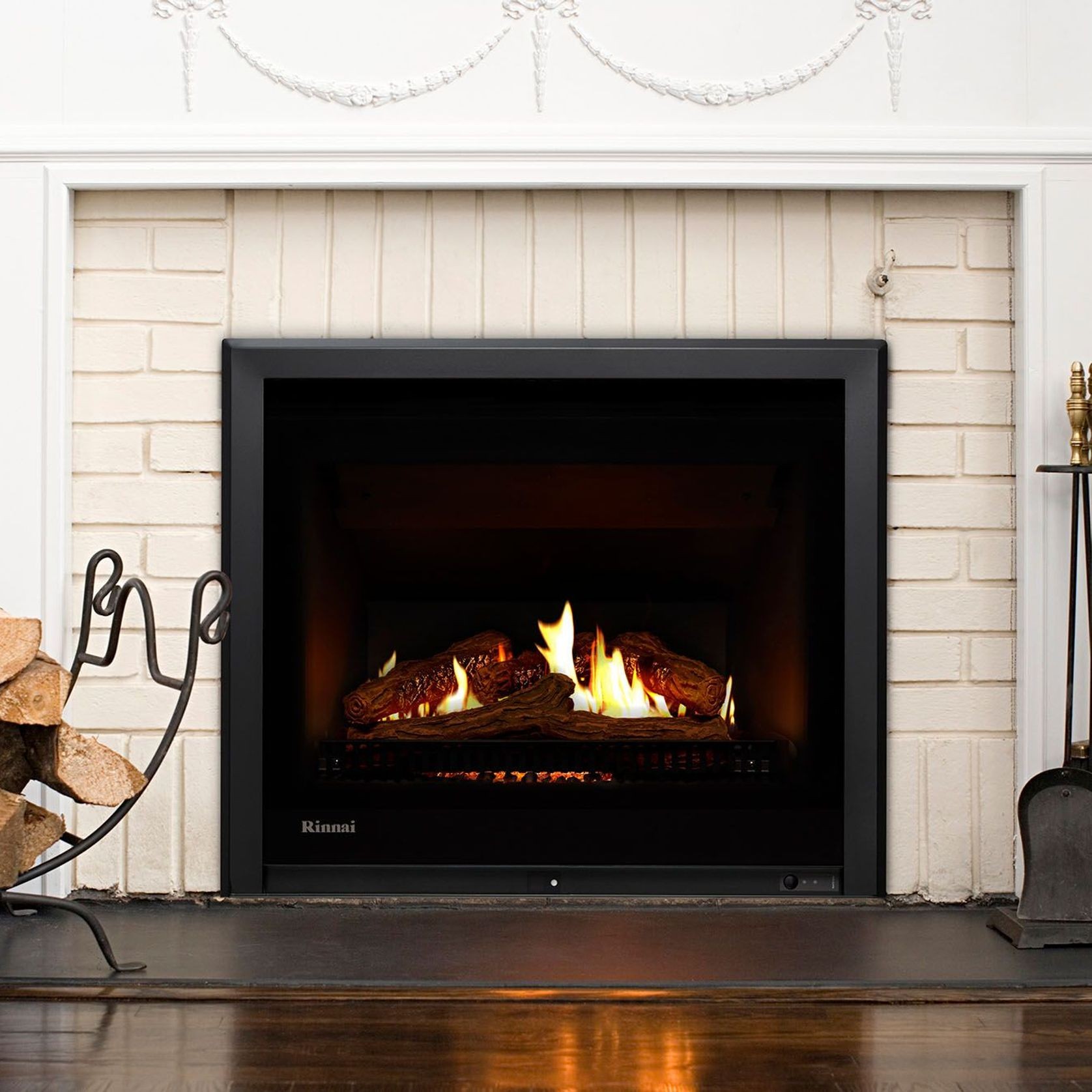 Rinnai Ember Inbuilt Gas Fireplace gallery detail image