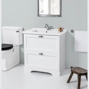 English Classic Floorstanding Vanity, 2 Drawers gallery detail image