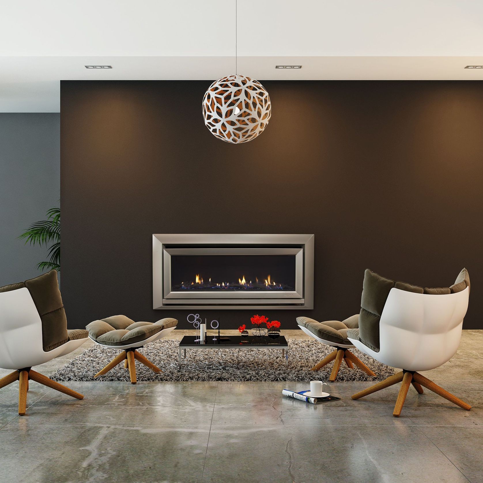 Escea DL1100 High Output Gas Fireplace gallery detail image