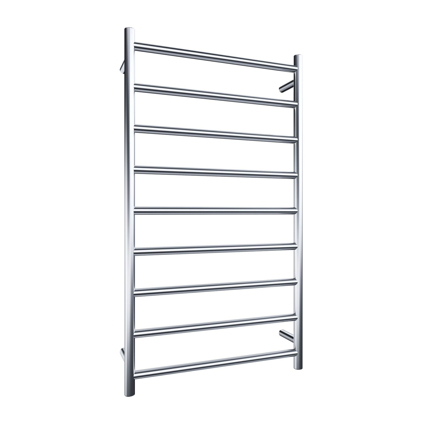 Evoke 9-Bar Heated Towel Rail in Chrome gallery detail image