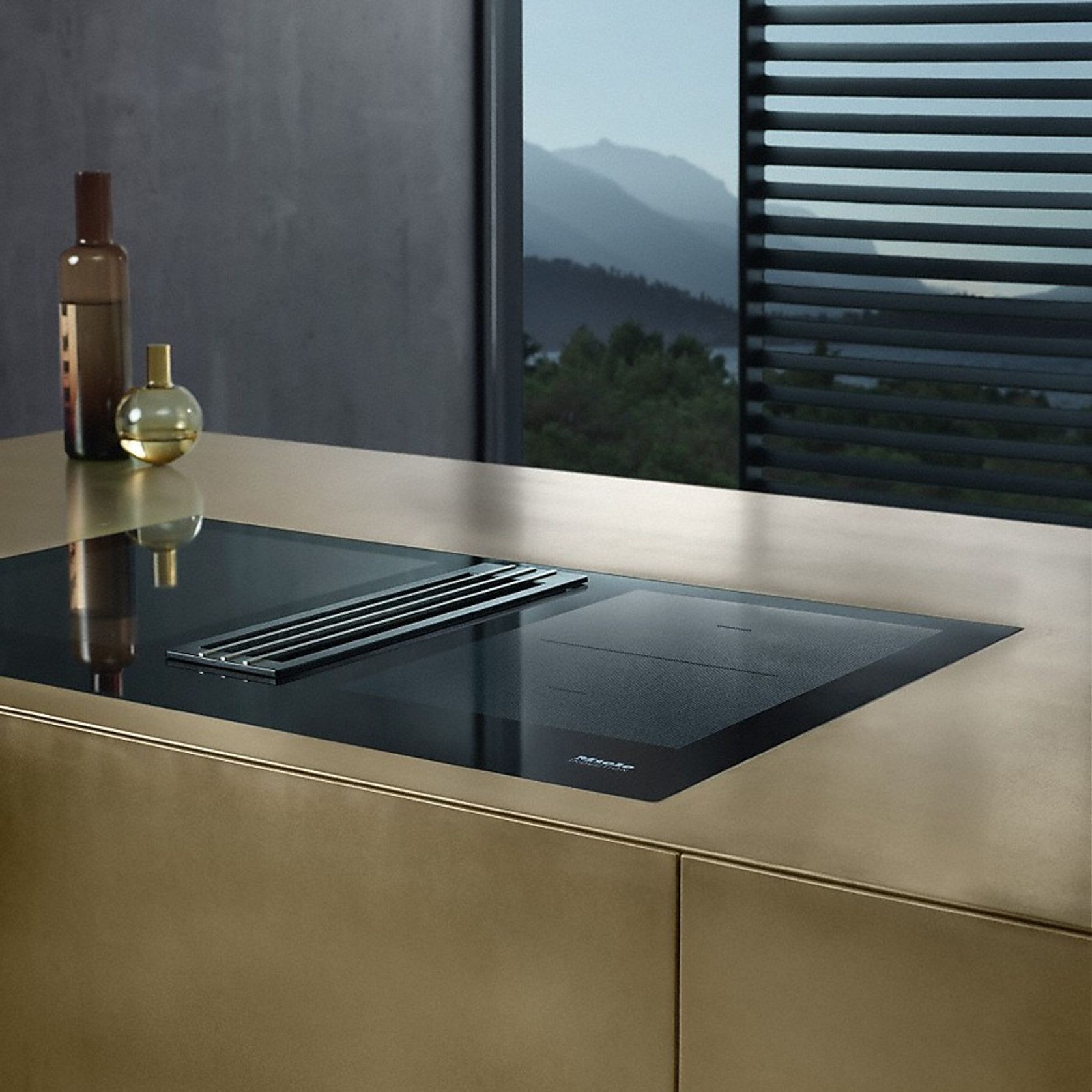 Miele Flush-Mount Induction Cooktop w/Integrated Extractor gallery detail image
