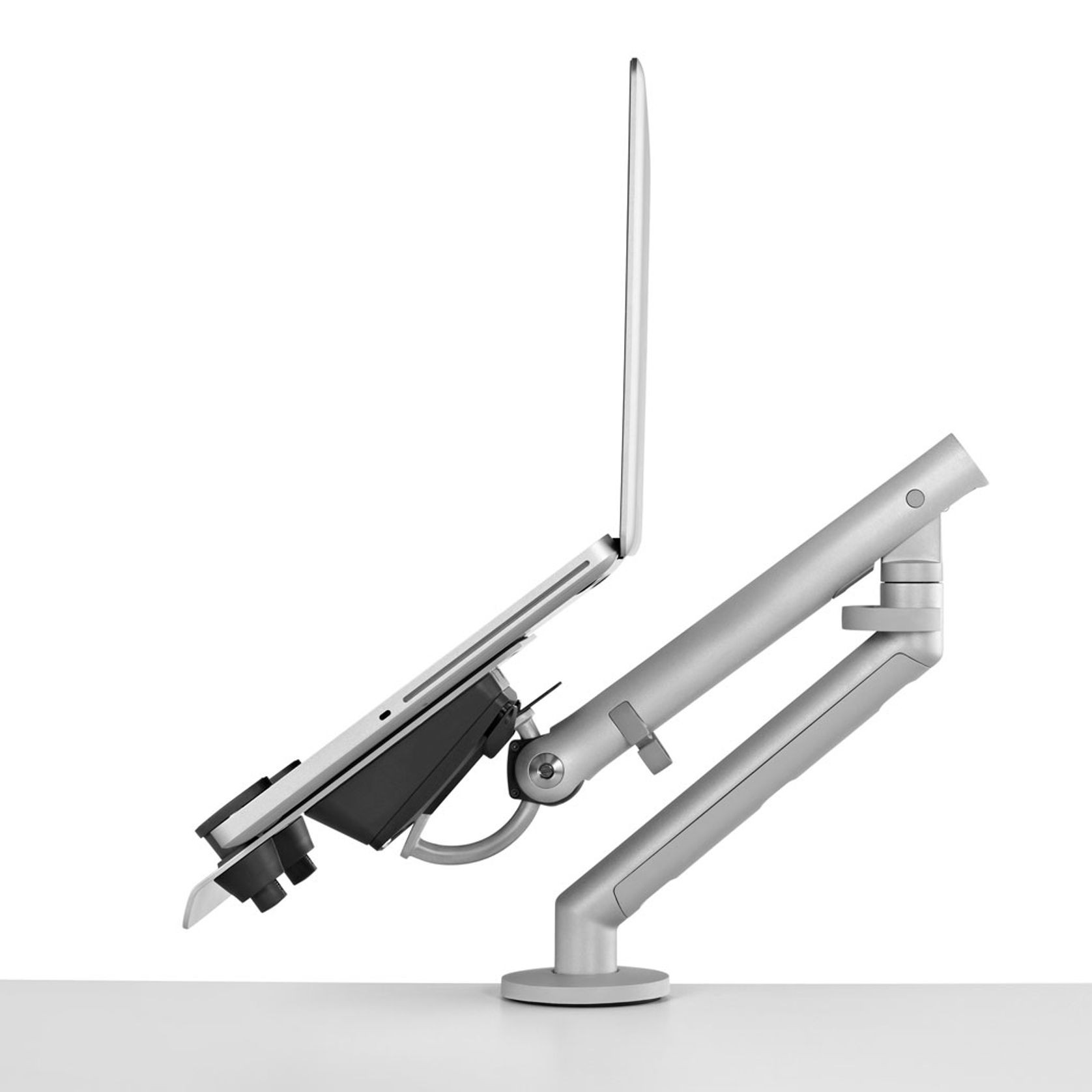 Flo Laptop Mount Monitor Arm by Herman Miller gallery detail image