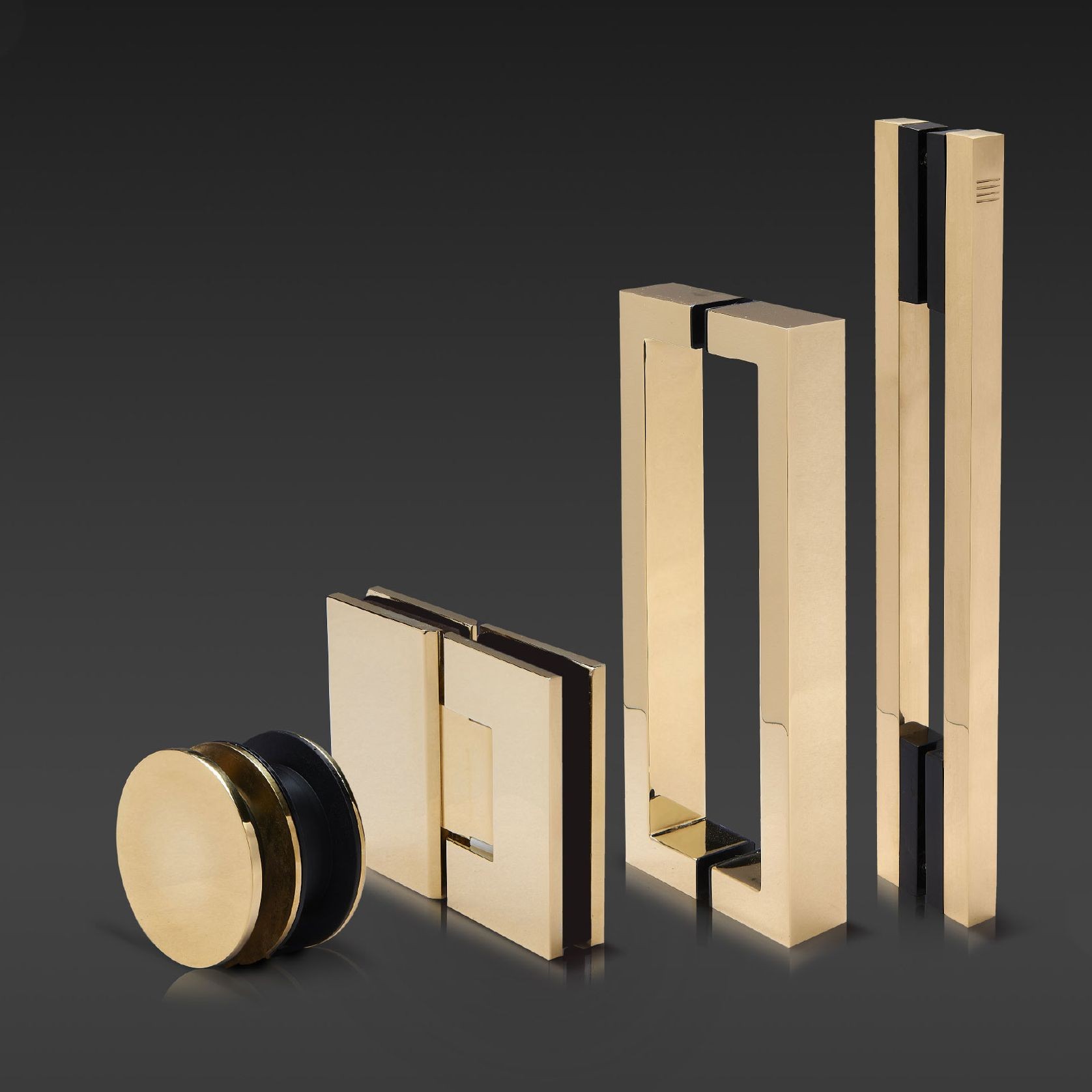 Foundry Series Polished Brass Hardware ArchiPro NZ