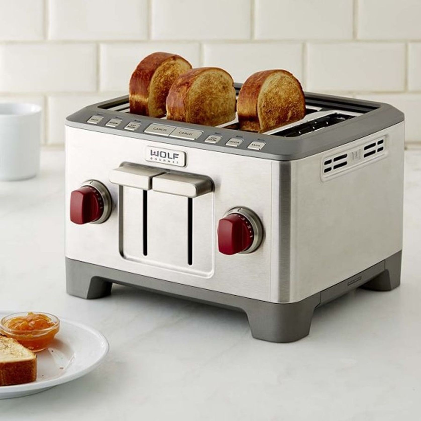 Gourmet Four Slice Toaster by WOLF GOURMET  gallery detail image