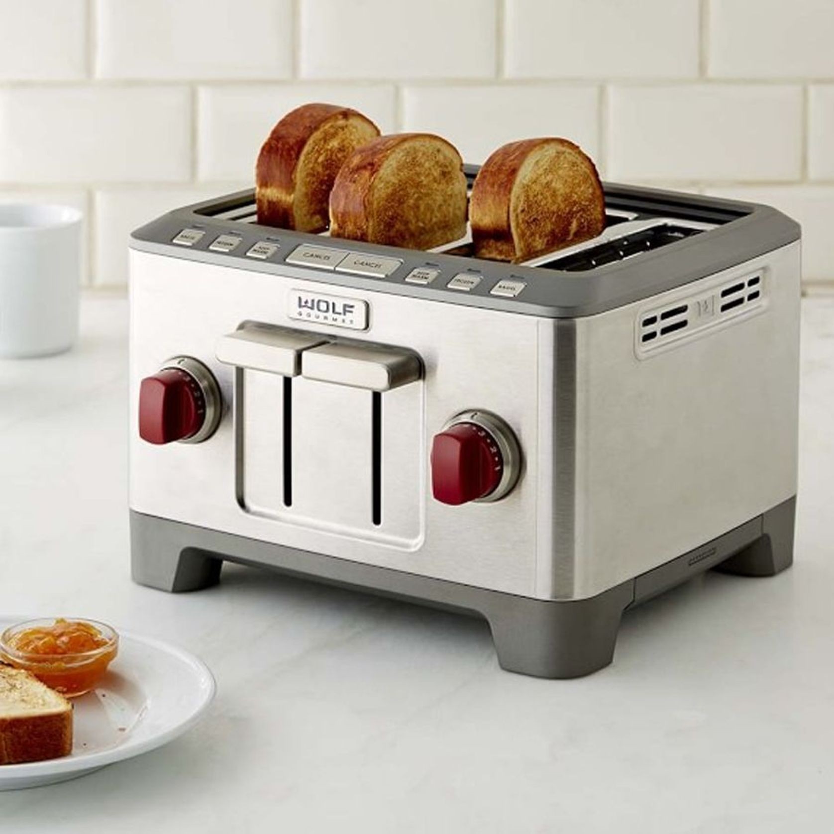 Gourmet Four Slice Toaster by WOLF GOURMET ArchiPro NZ