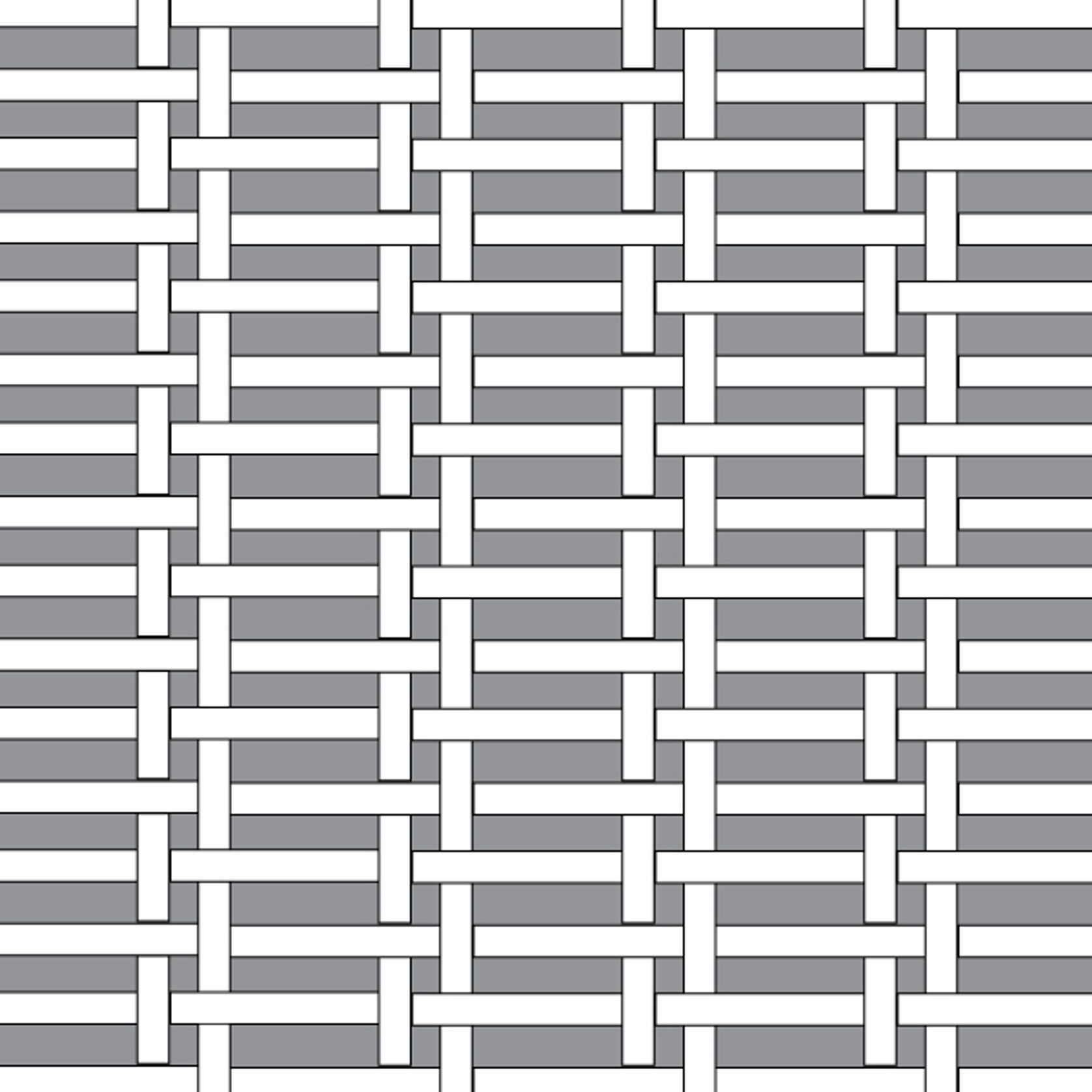 Oxford Hand Woven Rectangular Plain Horizontal Grilles gallery detail image