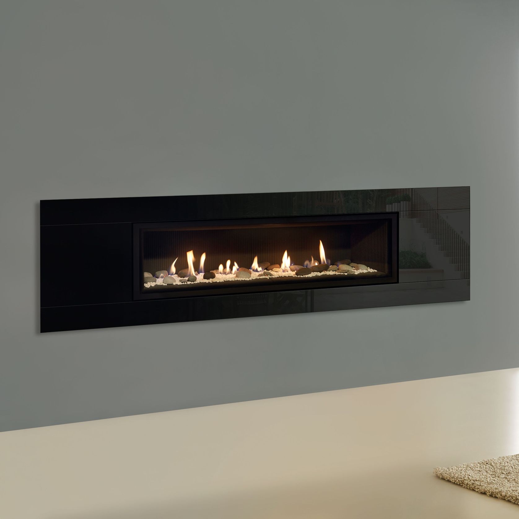 Gazco Studio Balanced Flue Gas Fireplaces gallery detail image