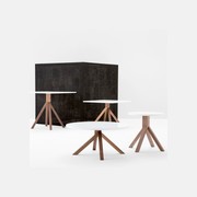 Grapevine Coffee Table with Wood Base by Billani gallery detail image
