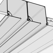 HB1260 Double Recessed Blind Box for Motorised Roller Blinds gallery detail image