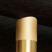 HB580 Knurled Solid Bronze Stair Rail Bracket for Handrails gallery detail image