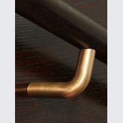 HB590 Plain Solid Bronze Stair Rail Bracket for Handrails gallery detail image